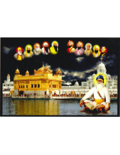 Baba Deep Singh Ji With Sikh Gurus  - SSW1162