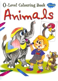 0 Level Colouring Book - Animals 