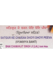 Satguru Ke Charan - Audio CDs By Bhai Chamanjit Singh Ji Lal 