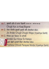 Gurmat Vich Chugli Ninda Di Manahee Hai - Audio CDs By Bhai Davinder Singh Ji Sodhi