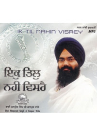 Ik Til Nahi Visrai - MP3 CDs By Bhai Manpreet Singh Ji Kanpuri