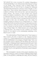 Contemporary and Later Perspectives on Maharaja Ranjit Singh - Book By Radha Sharma