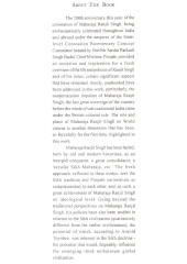 Maharaja Ranjit Singh and His Times - Sarkar - E - Khalsa  - Book By Dr Jasbir Singh Ahluwalia and Dr. Parambakhshish Singh 
