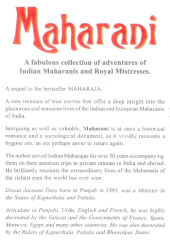 Maharani - Book By Diwan Jarmani Das