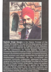 Racial Equality Education and Punjabis  in Britain - Book By Sujinder Singh Sanga
