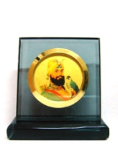 Guru Gobind Singh Ji - Black Square