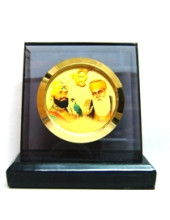 Guru Nanak - Guru Gobind Singh Ji - Black Square