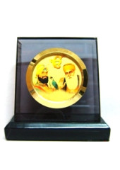 Guru Nanak - Guru Gobind Singh Ji - Black Square