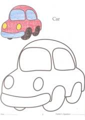 0 Level Colouring Book - Toys
