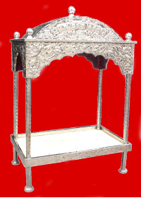Steel Palki Sahib Circular Roof - Mini Size - For Guru Granth Sahib Ji 