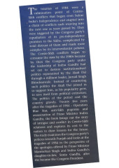 1984 Lessons from History - Intrigue and Conflict in Centre - Sikh Relations - Books by Harminder Kaur 