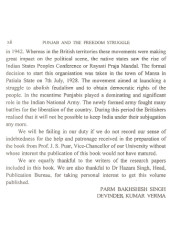 Punjab And The Freedom Struggle -  Book By Parm Bakhshish Singh & Devinder Kumar Verma 