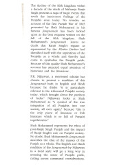 The First Punjab War - Shah Mohammad's Jangnamah - Book By P K Nijhawan