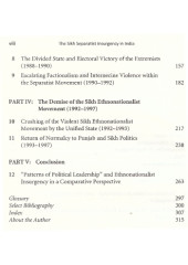 The Sikh Separatist Insurgency In India - Book By Jugdeep Singh Chima 