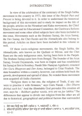 The Singh Sabha and Other Socio Religious Movements in The Punjab - Book By Ganda Singh 