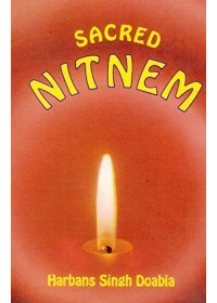 Sacred Nitnem - (Deluxe - Hardbound ) - By Harbans Singh Doabia