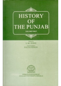 History Of The Punjab - Vol 1 - Book By L M Joshi , Fauja Singh 