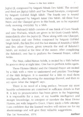 Sacred Nitnem - (Deluxe - Hardbound ) - By Harbans Singh Doabia