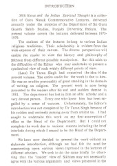 Sikh Gurus and The Indian Spiritual Thought - Book By Taran Singh