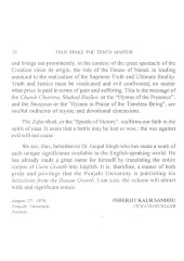 Thus Spake The Tenth Master  - Book By Gopal Singh