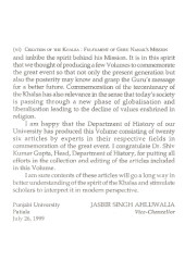 Creation of The Khalsa - Fulfillment of Guru Nanak's Mission - Book By Shiv Kumar Gupta