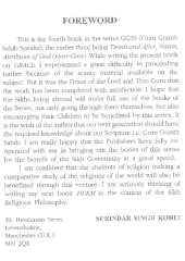 Guru Granth Sahib Speaks - 4 Grace - Book By Surindar Singh Kohli 