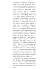 Interfaith Relations - A Sikh Prespective - Book By Gurnam Singh Sanghera 