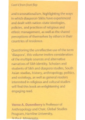 Sikhs At Large - Religion Culture and Politics in Global Prespective - Book By Verne A Dusenbury