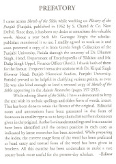 Sketch of The Sikhs - Book By Lt. Colonel Malcolm, Prithipal Singh Kapur 