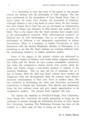 South Indian Studies on Sikhism - Book By Dr. N. Muthu Mohan