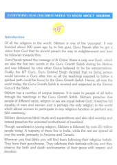 Sikhism -A Religion of Harmony, Brotherhood and Tolerance
