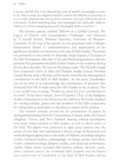Sikhism In Global Context - Book By Pashaura Singh