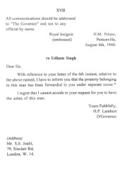 Letters Of Udham Singh - Book By J S Grewal &amp; H K Puri