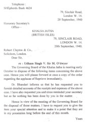 Letters Of Udham Singh - Book By J S Grewal &amp; H K Puri
