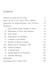 Guru Gobind Singh Prophet of Peace