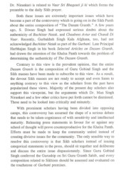 Sikhism A Perspective - Book By Dr Man Singh Nirankari