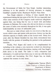 Master Tara Singh And His Reminiscences - Book By Prithipal Singh Kapur