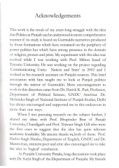 Non-Congress Politics In Punjab