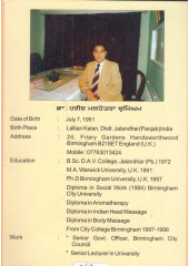 Sunehra Bhavikh - Book By Dr. Harish Malhotra Birmingham