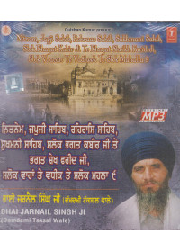 Nitnem, Japuji Sahib, Rehras Sahib, Sukhmani Sahib, Salok Vaaran Te Vadheek, Salok Mahalla 9 - MP3 By Bhai Jarnail Singh Ji Damdami Taksal Wale
