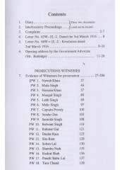 Mandalay Conspiracy Case 1 Proceedings - Book By Malwinder Jit Singh Waraich