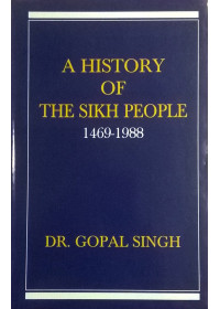  History of the Sikh People - Book By Dr. Gopal Singh 